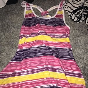 Cute striped tank top!
